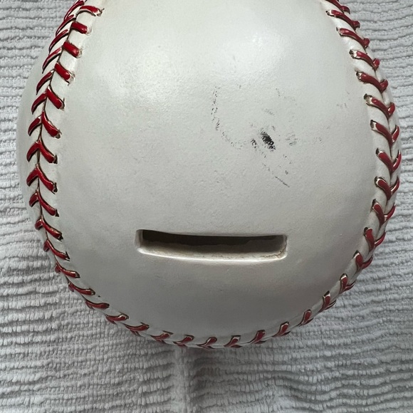 19pc Baseball Bedroom Set Glove Bat baseball bank, pull knobs, light plates, - Picture 8 of 14